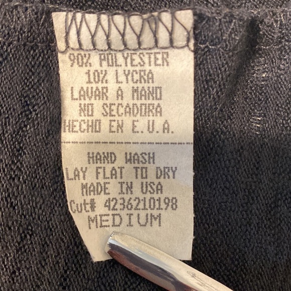 Kylie Paige Soft Black Long-sleeve Sweater with Smocking at Wrists Size M - Picture 11 of 11